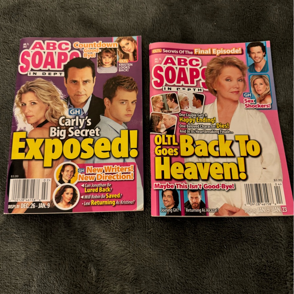 ABC Soaps Collector Magazines (2)